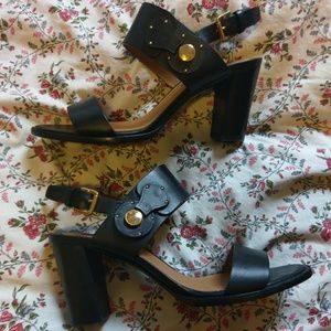 Ralph Lauren Purple Label Leather Sandals